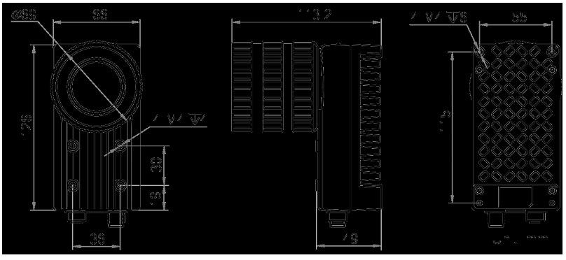 ?？礗D6000系列智能讀碼器2000 萬像素物流讀碼器外形尺寸.png